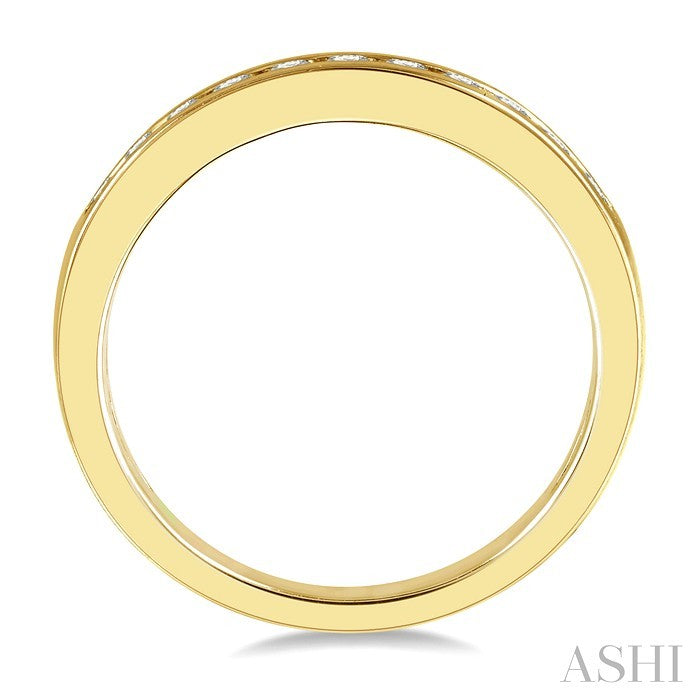 11 Stone Channel Set Diamond Wedding Band