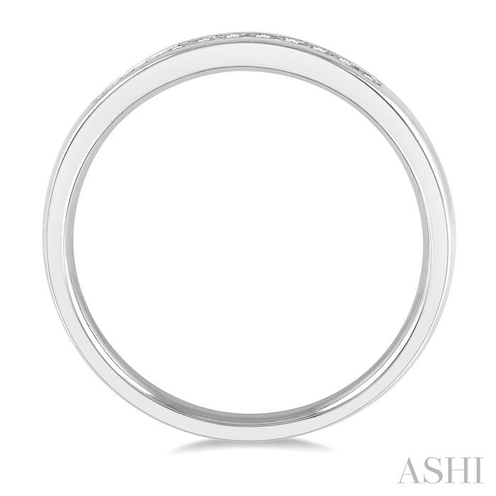 11 Stone Channel Set Diamond Wedding Band