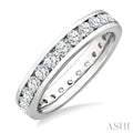 Channel Set Eternity Diamond Wedding Band