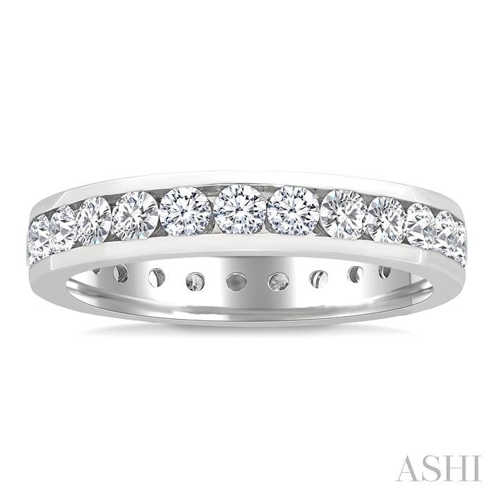 Channel Set Eternity Diamond Wedding Band