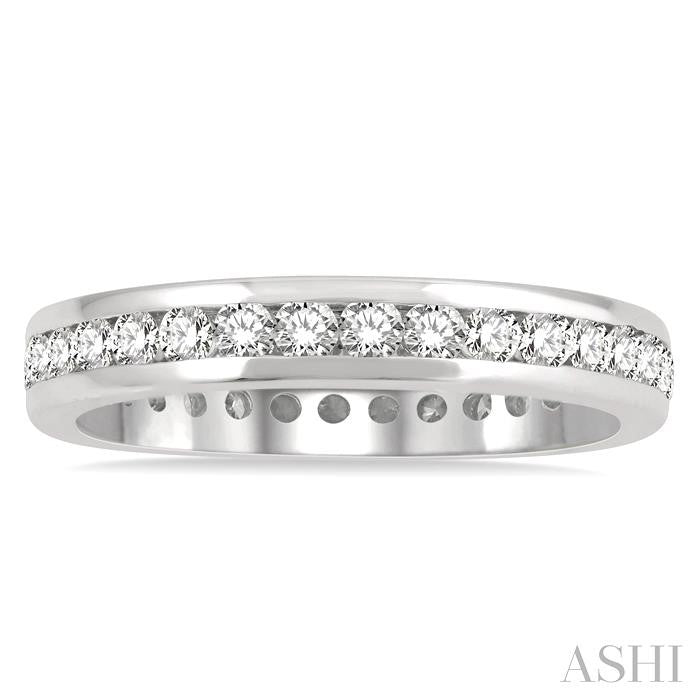 Channel Set Eternity Diamond Wedding Band