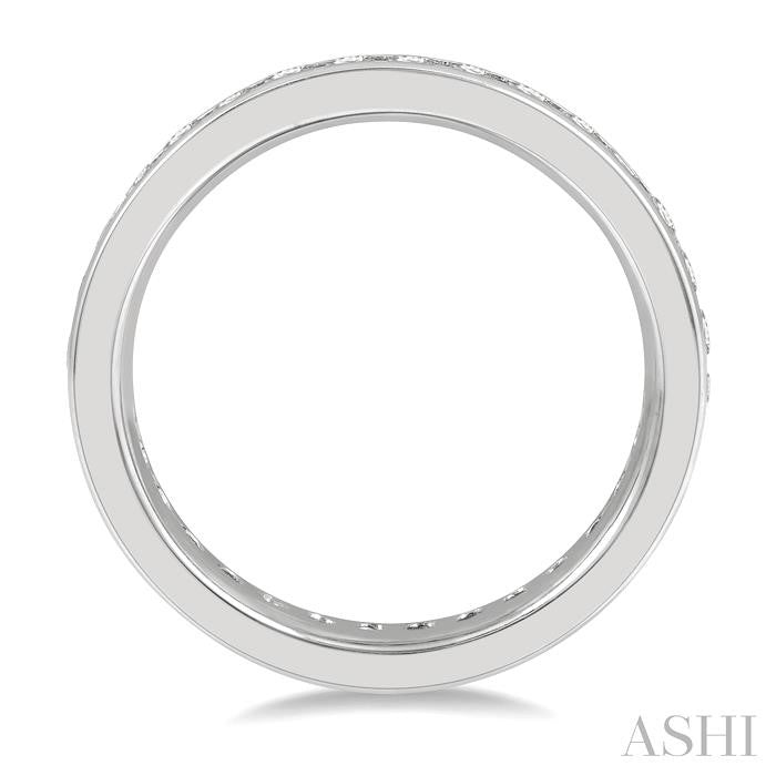 Channel Set Eternity Diamond Wedding Band