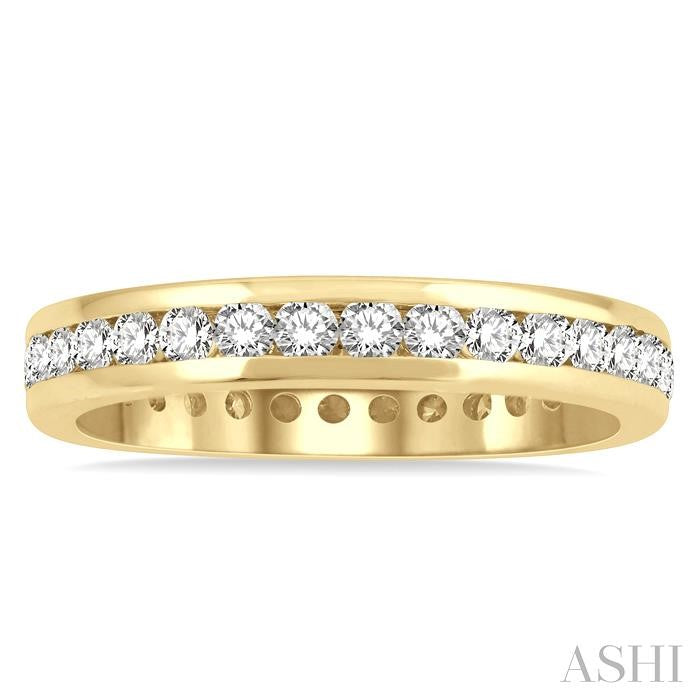 Channel Set Eternity Diamond Wedding Band