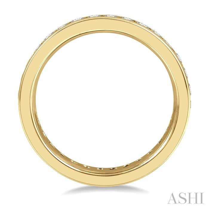 Channel Set Eternity Diamond Wedding Band