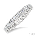 Round Shape Eternity Diamond Wedding Band