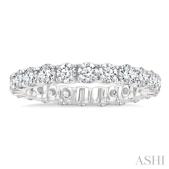 Round Shape Eternity Diamond Wedding Band