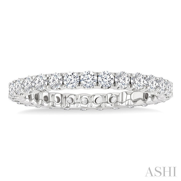 Round Shape Eternity Diamond Wedding Band