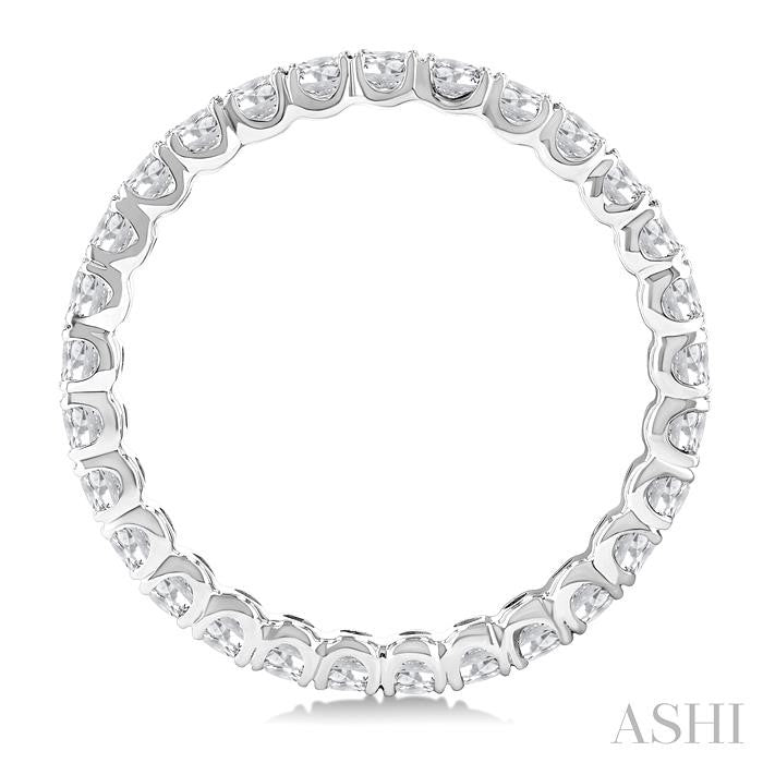 Round Shape Eternity Diamond Wedding Band