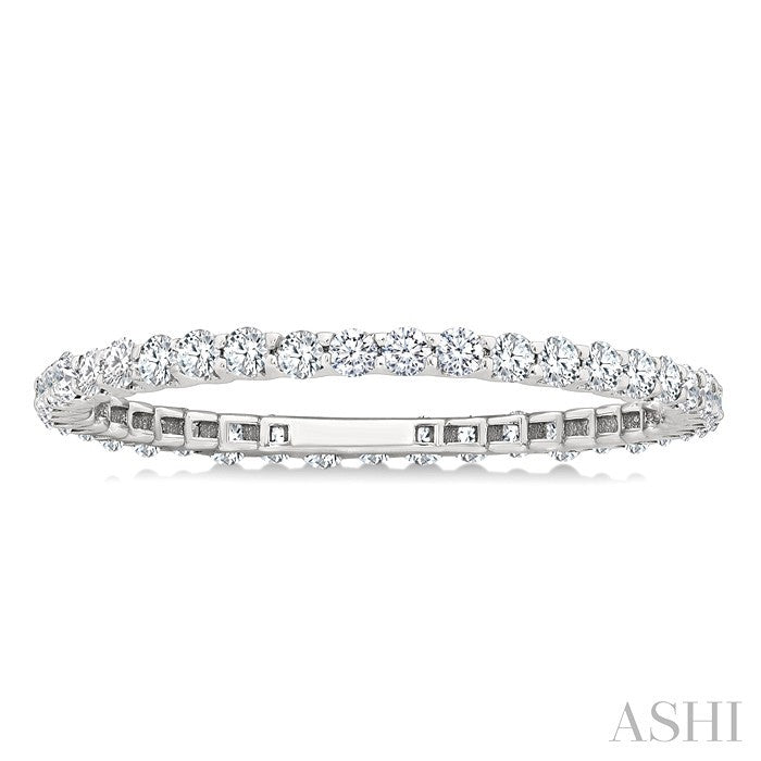 Round Shape Eternity Diamond Wedding Band