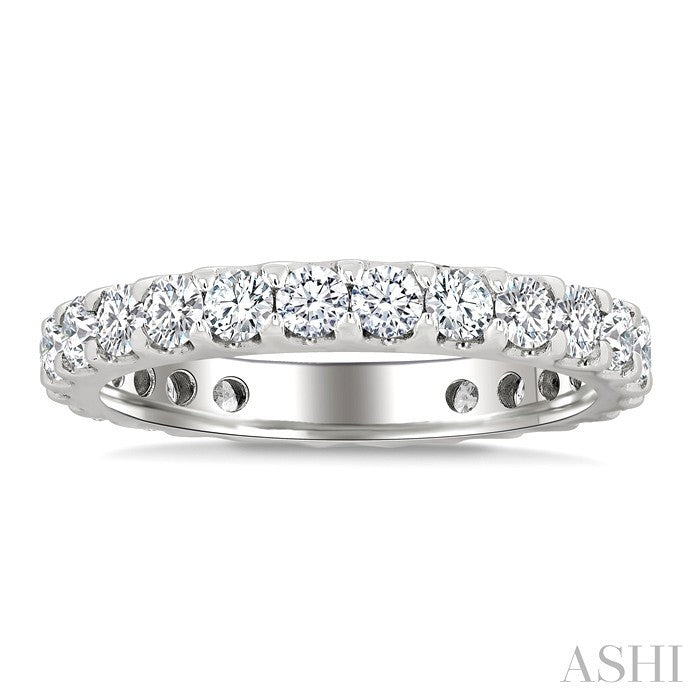 Round Shape Eternity Diamond Wedding Band