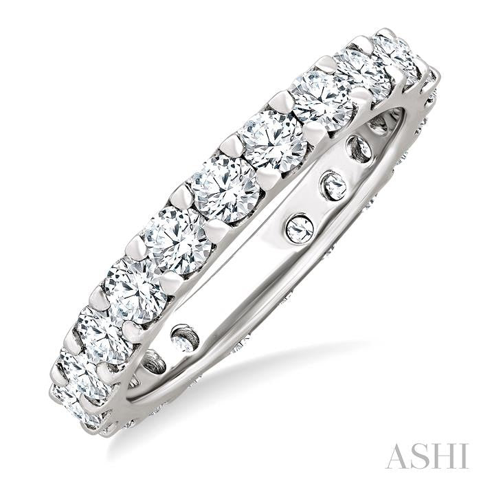 Round Shape Eternity Diamond Wedding Band