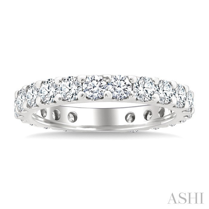Round Shape Eternity Diamond Wedding Band