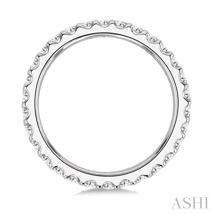 Round Shape Eternity Diamond Wedding Band