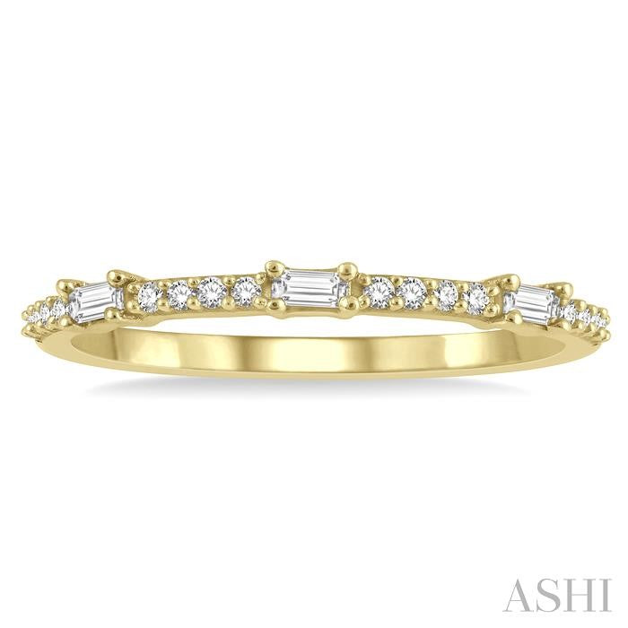 Stackable Petite Baguette Diamond Fashion Band
