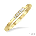 Stackable Petite Baguette Diamond Fashion Band