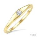 Round Shape Diamond Solitaire Ring