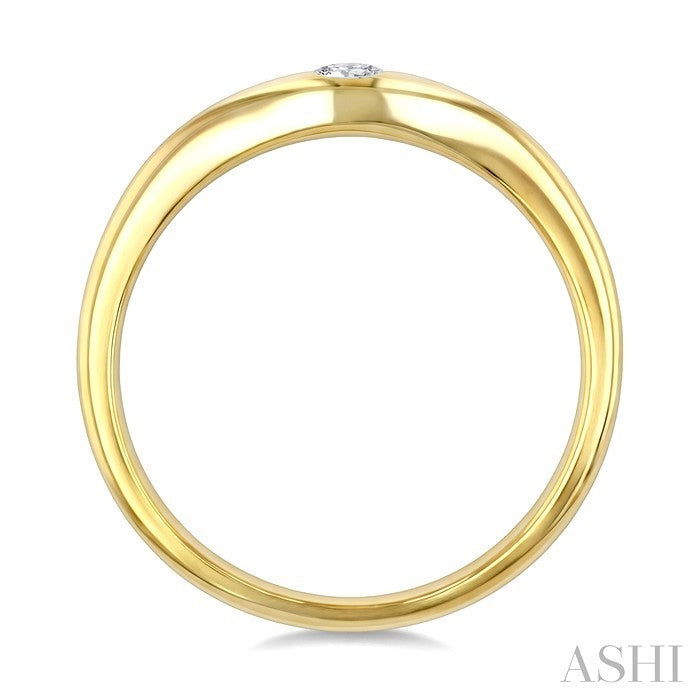 Round Shape Diamond Solitaire Ring