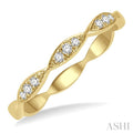 Stackable Diamond Wedding Band