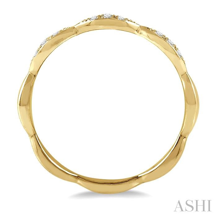 Stackable Diamond Wedding Band