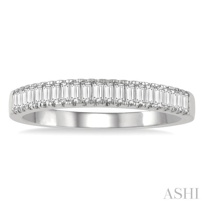 Stackable Baguette Diamond Fashion Band