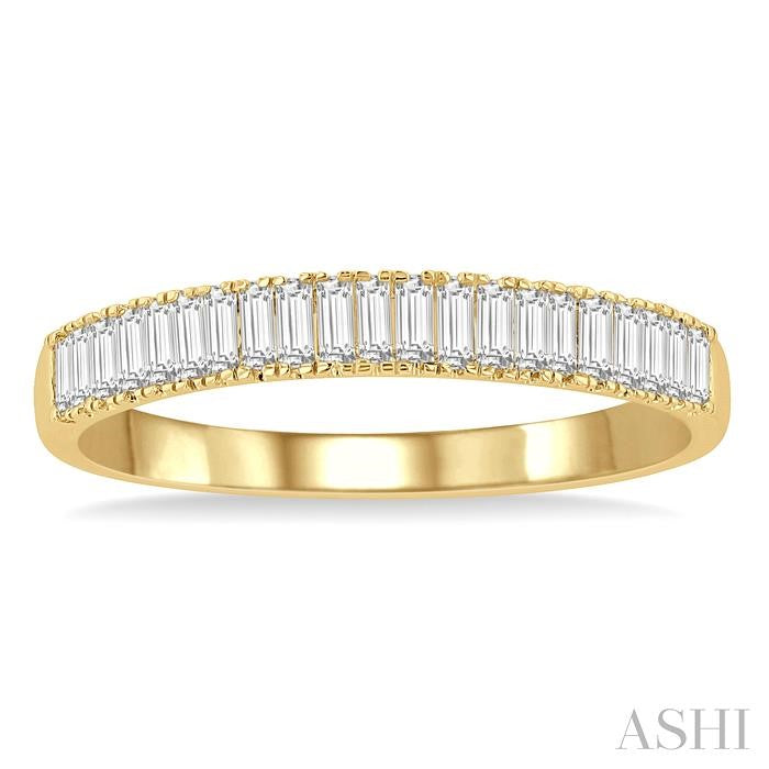 Stackable Baguette Diamond Fashion Band
