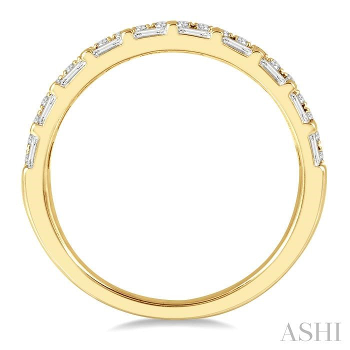 Stackable Baguette Diamond Fashion Band