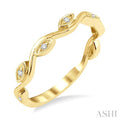 Stackable Diamond Wedding Band