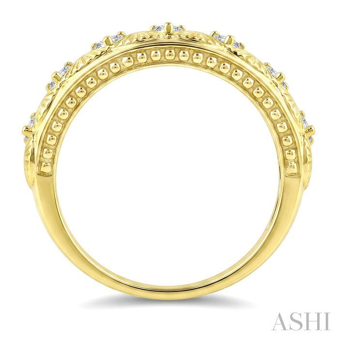 Pear Shape 7 Stone Diamond Fashion Band