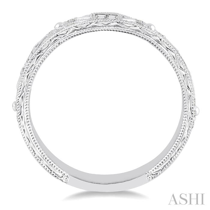 Stackable Baguette Diamond Fashion Band