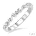 Stackable Diamond Wedding Band