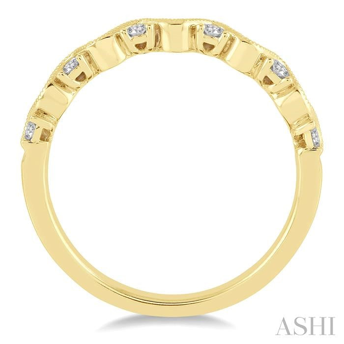 Stackable Diamond Wedding Band