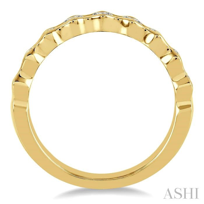 Stackable Diamond Wedding Band