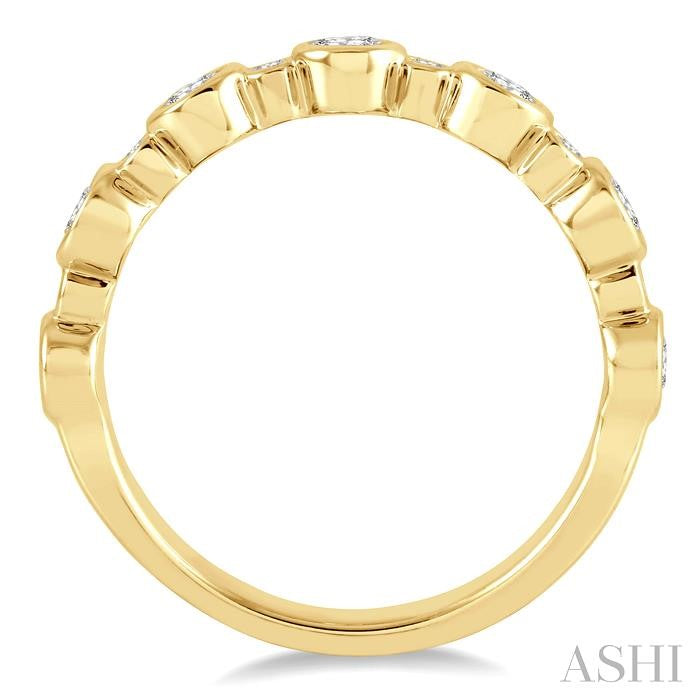 Stackable Diamond Wedding Band