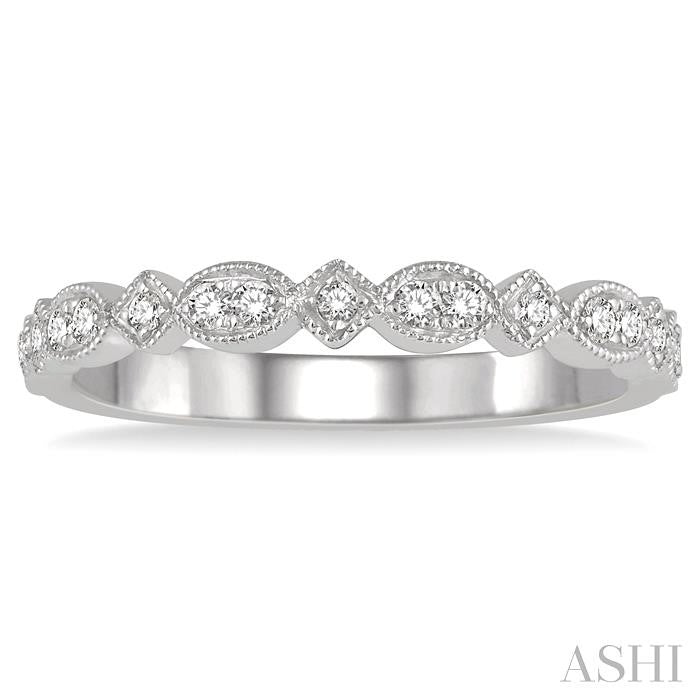 Stackable Diamond Wedding Band