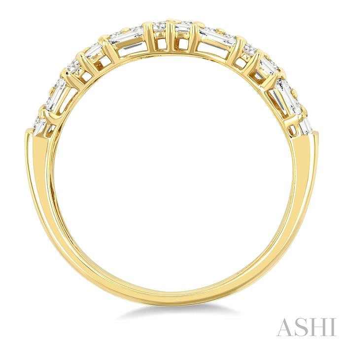 Baguette Diamond Fashion Band