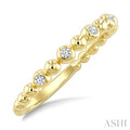 Bead Bijoux Bezel Set Diamond Fashion Ring