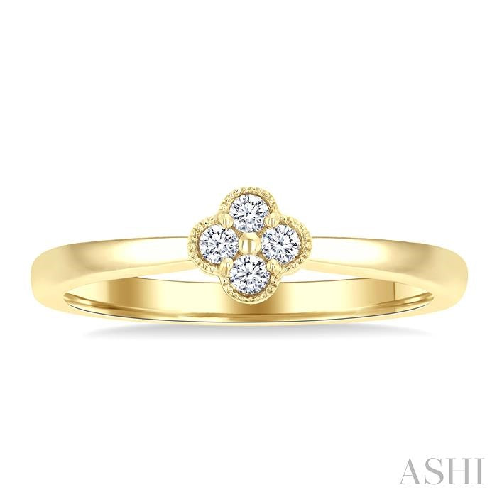 Clover Diamond Fashion Ring