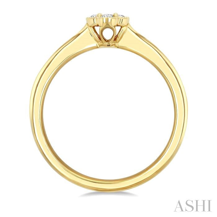 Clover Diamond Fashion Ring