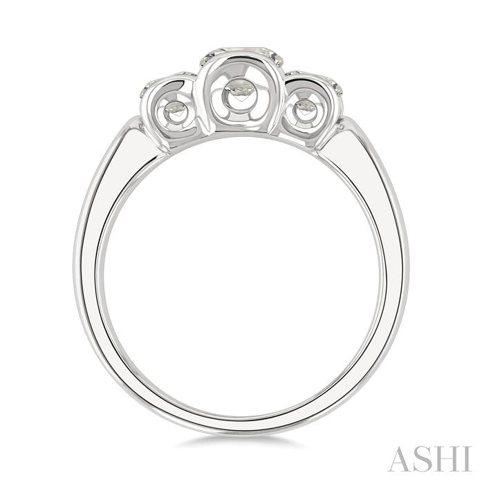 3 Stone Diamond Fashion Ring