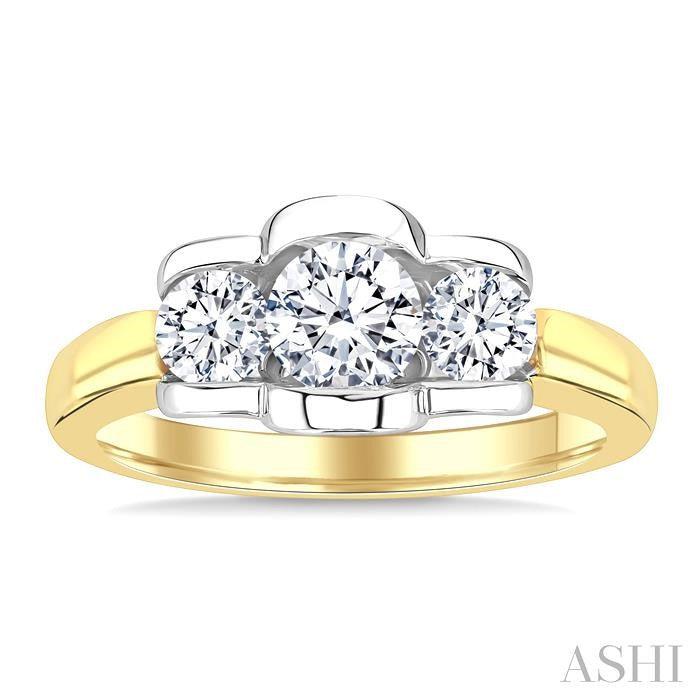 3 Stone Diamond Fashion Ring