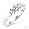 3 Stone Diamond Fashion Ring