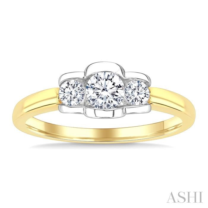 3 Stone Diamond Fashion Ring
