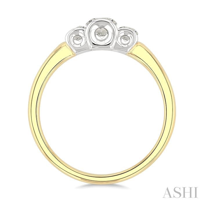 3 Stone Diamond Fashion Ring