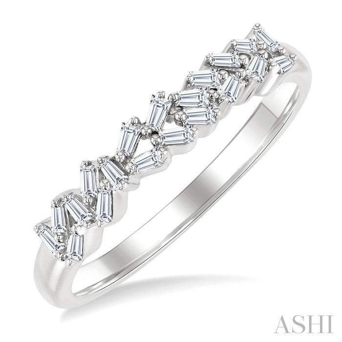 Scatter Baguette Diamond Fashion Ring