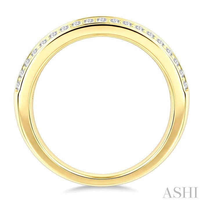 Channel Set Baguette Diamond Fashion Band