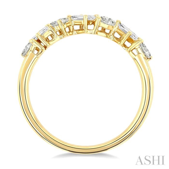Mixed Shape Diamond Fashion Band