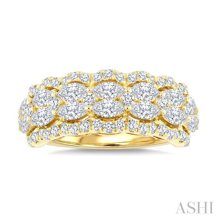 Crown Diamond Fashion Ring