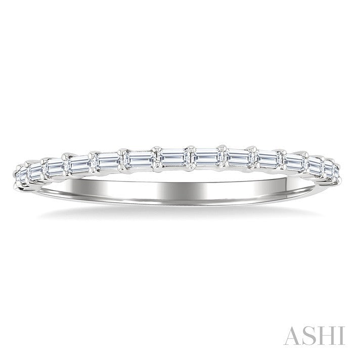 Stackable Baguette Diamond Fashion Band