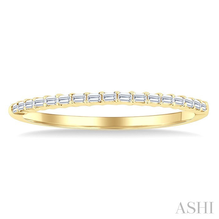 Stackable Baguette Diamond Fashion Band