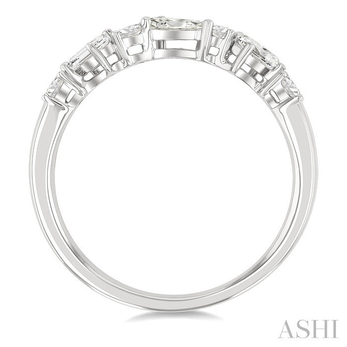 Mixed Shape Diamond Fashion Band